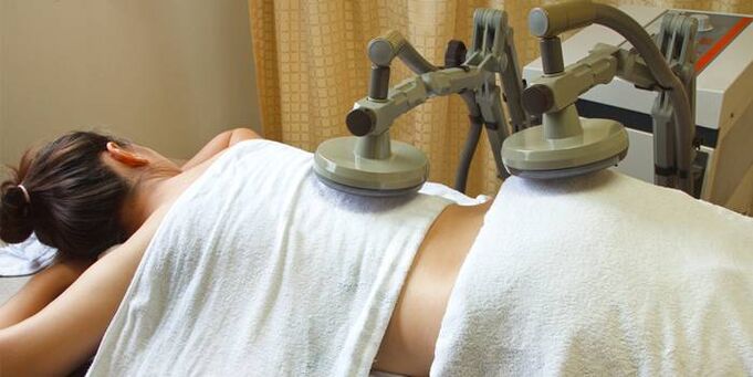 Physiotherapeutic treatment of back pain